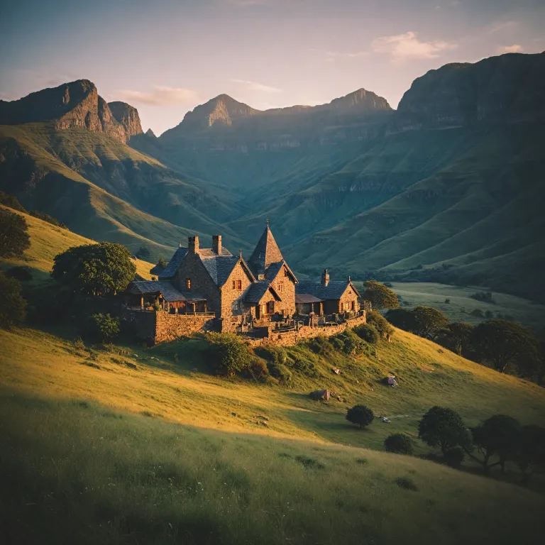 Experience the elegance of giants castle lodge in South Africa’s Drakensberg mountains