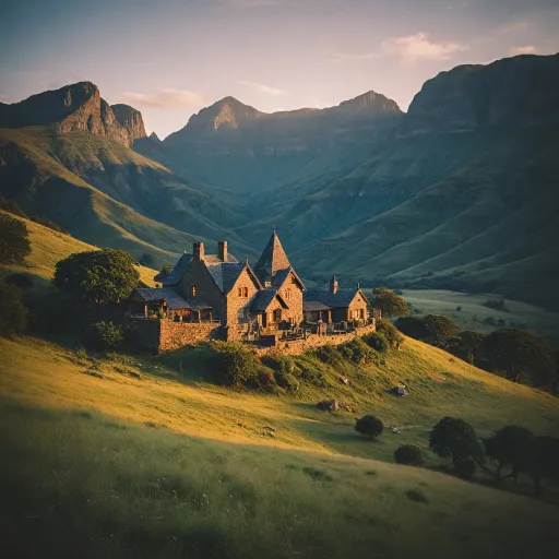 Experience the elegance of giants castle lodge in South Africa’s Drakensberg mountains
