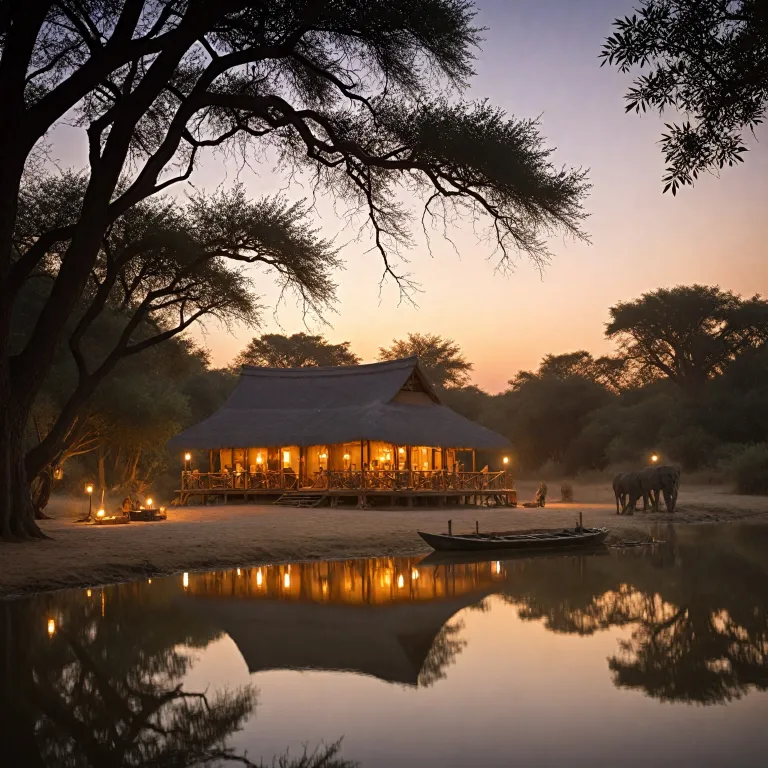 Tengile river lodge: tranquil safari elegance on the sand river