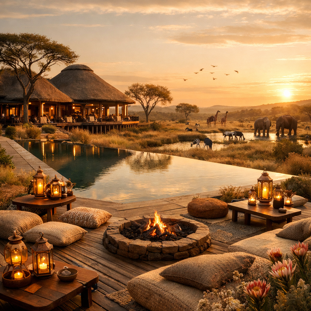 An elegant guide to the top safari lodges in South Africa for discerning local travelers